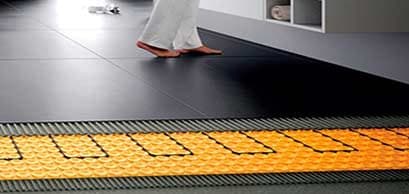 Plancher chauffant - Céramique Extérieure